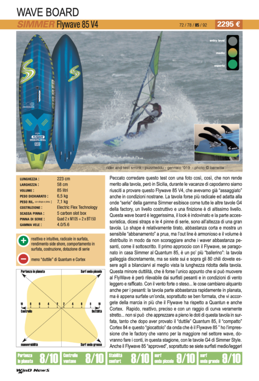 Simmer Style Flywave 85 v4 2019